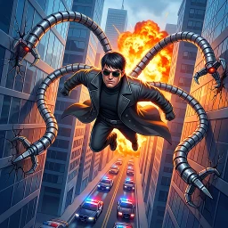 Superhero Crime Open World War icon